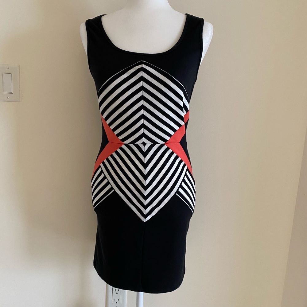Bebe Art Deco Dress